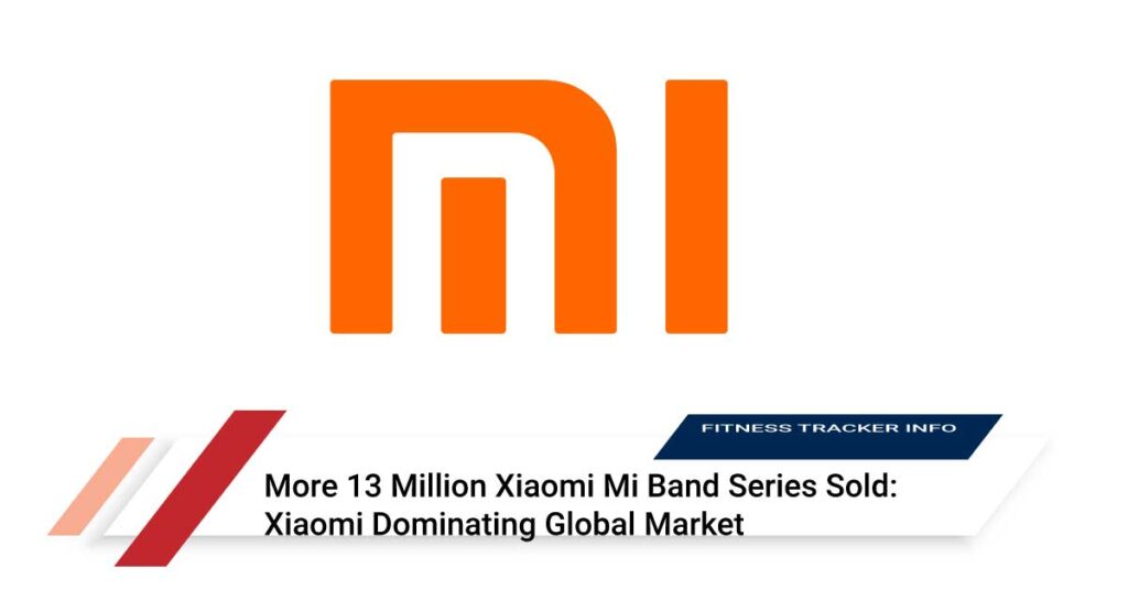 More 13 Million Xiaomi Mi Band Series Sold: Xiaomi Dominating Global Market